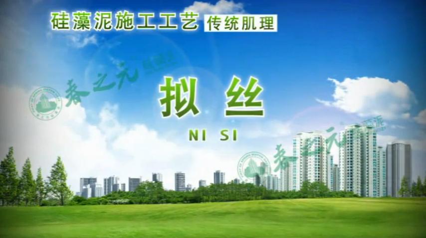 傳統(tǒng)肌理 擬絲