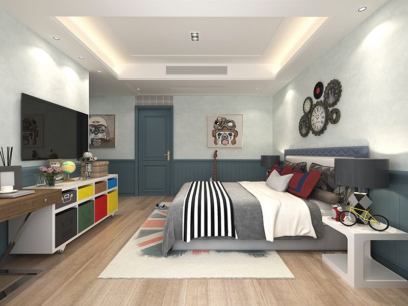 秋語絨-灰藍(lán)色效果圖