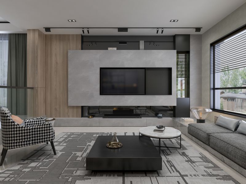 煙海絲-灰紫色效果圖