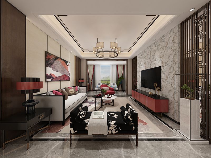 冰凌絲-黃米灰色效果圖