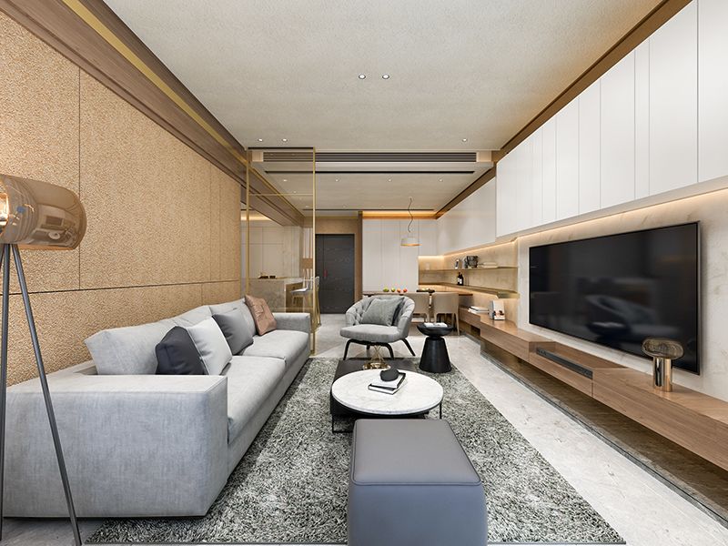 幻影絲-深黃咖色效果圖