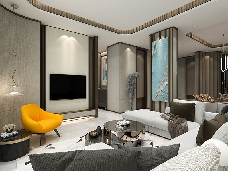 珠光霏雪-金藍(lán)色效果圖