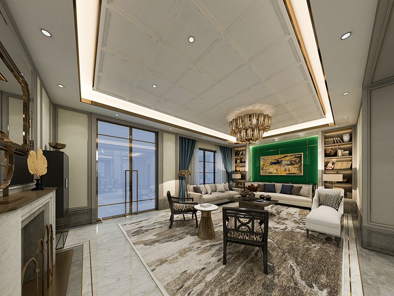 碧月玉石-淺灰色效果圖